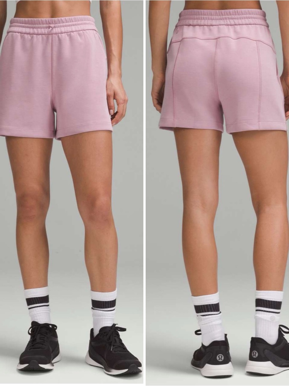 Lululemon Softstreme High-Rise Short 4" Rose Blush